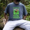 Sesame Street Father's Day Total Grouch Dad Men's Comfort Colors T-Shirt Denim