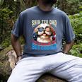 Shih Tzu Dad Like A Regular Dad But Cooler Dog Father's Day Men's Comfort Colors T-Shirt Denim