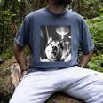 Siberian Husky Alien UFO Taking a Selfie Dog Mom Dad Men's Comfort Colors T-Shirt Denim Siberian Husky Alien UFO Taking a Selfie Dog Mom Dad Men's Comfort Colors T-Shirt Denim
