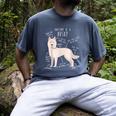 Siberian Husky Dog Anatomy Pet Mom Cute Dog Dad Men Women Kids Men's Comfort Colors T-Shirt Denim