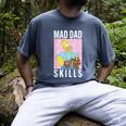 The Simpsons Father's Day Mad Dad Skills Homer Poster Men's Comfort Colors T-Shirt Denim