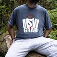 Social Work MSW Graduation Masters Degree Worker 2020 Men's Comfort Colors T-Shirt Denim