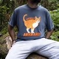 SOCIALLY AWKWARD FUNNY CAT ANTISOCIAL INTROVERT WEIRD Men's Comfort Colors T-Shirt Denim SOCIALLY AWKWARD FUNNY CAT ANTISOCIAL INTROVERT WEIRD Men's Comfort Colors T-Shirt Denim