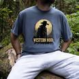Spaghetti Western Cowboy Culture Classic Western Nostalgia Men's Comfort Colors T-Shirt Denim