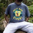 Spongebob Squarepants Father's Day Best Dad Ever Men's Comfort Colors T-Shirt Denim