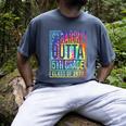 Straight Outta 5th Grade Class Of 2022 School Graduation Men's Comfort Colors T-Shirt Denim