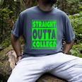 Straight Outta College 2018 Graduation Men's Comfort Colors T-Shirt Denim