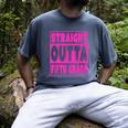 Straight Outta Fifth Grade Graduation Class Men's Comfort Colors T-Shirt Denim