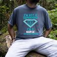 Superhero RN Nurse Shirt Graduation Men's Comfort Colors T-Shirt Denim