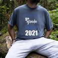 I Survived 5th Grade Class Of 2021 Quarantined Graduation 2 Men's Comfort Colors T-Shirt Denim