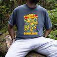 Transformers Father's Day Bumblebee My Dad Is Brave Men's Comfort Colors T-Shirt Denim Transformers Father's Day Bumblebee My Dad Is Brave Men's Comfort Colors T-Shirt Denim