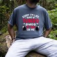 Tuxedo Cat Owner Tuxedo Cat Dad Tuxedo Cat Mom Men's Comfort Colors T-Shirt Denim