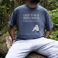 I Used To Be A People Person Introvert Men's Comfort Colors T-Shirt Denim