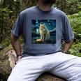 Van Gogh Starry Night Cat For Cat Lover Cat Mom And Cat Dad Men's Comfort Colors T-Shirt Denim Van Gogh Starry Night Cat For Cat Lover Cat Mom And Cat Dad Men's Comfort Colors T-Shirt Denim