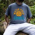 Water Polo Dad Father's Day Sports Fan Player Coach Daddy Men's Comfort Colors T-Shirt Denim