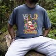 Wild About Reading Books Reader Lover Funny Teacher Animals For Men Women Kids Men's Comfort Colors T-Shirt Denim