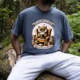 Wise Owl Reading Books Men's Comfort Colors T-Shirt Denim