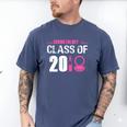 2018 Cosmetology Graduation Shirt Makeup Artist Men's Comfort Colors T-Shirt Blue Jean