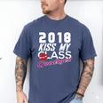 2018 Kiss My Class Goodbye Graduation Men's Comfort Colors T-Shirt Blue Jean