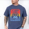 2nd Grade Level Complete Graduation Student Video Gamer Men's Comfort Colors T-Shirt Blue Jean