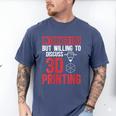 3D Printer Introvert 3D Printing Men's Comfort Colors T-Shirt Blue Jean 3D Printer Introvert 3D Printing Men's Comfort Colors T-Shirt Blue Jean
