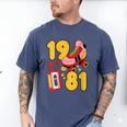 80s Vibes Mixed Tapes & Roller Skates 1981 Nostalgia Retro Men's Comfort Colors T-Shirt Blue Jean 80s Vibes Mixed Tapes & Roller Skates 1981 Nostalgia Retro Men's Comfort Colors T-Shirt Blue Jean
