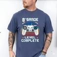8th Grade Level Complete Graduation Class 2023 Gamer Boys Men's Comfort Colors T-Shirt Blue Jean