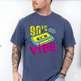 90's Vibe Retro Style Cassette Tape Nostalgia 1990s Party Men's Comfort Colors T-Shirt Blue Jean
