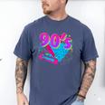 90's Vibe Retro Style Cassette Tape Nostalgia 1990s Party Men's Comfort Colors T-Shirt Blue Jean
