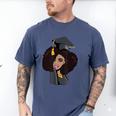 African Woman Educated Graduation 2019 Proud Men's Comfort Colors T-Shirt Blue Jean