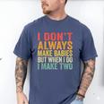 Baby Twins For Pregnant Mum Dad Men's Comfort Colors T-Shirt Blue Jean