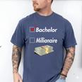 Bachelor Graduation Men's Comfort Colors T-Shirt Blue Jean
