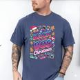 Back To-The 80 s Christmas Retro Cassette Boombox Nostalgia Men's Comfort Colors T-Shirt Blue Jean
