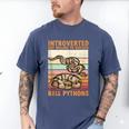 Ball Python Snake Introvert Ball Python Men's Comfort Colors T-Shirt Blue Jean Ball Python Snake Introvert Ball Python Men's Comfort Colors T-Shirt Blue Jean
