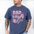 Ballerina Bday Dance Dad Of The Birthday Girl Ballet Dancer Men's Comfort Colors T-Shirt Blue Jean