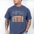 Im With The Banned Book Readers Librarian Read Banned Books Men's Comfort Colors T-Shirt Blue Jean