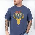 Best Buckin' Dad Ever Shirt Men Hunting Fathers Day Men's Comfort Colors T-Shirt Blue Jean