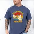 Best Bunny Dad Ever Rabbit Lover Father Pet Rabbit Men's Comfort Colors T-Shirt Blue Jean