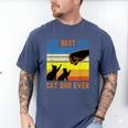 Best Cat Dad Ever Fist Bump For Fur Daddies Men Women Girls Kids Men's Comfort Colors T-Shirt Blue Jean