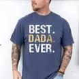 Birthday Fathers Day Christmas For Dada Dada From Granddaughter Grandson Best Dada Men's Comfort Colors T-Shirt Blue Jean