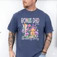 Bonus Dad Of The Birthday Fairy 1St Birthday Girl Party Men's Comfort Colors T-Shirt Blue Jean
