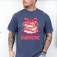 All Booked For Valentine Book Lovers Teacher Girl Women Kid Men's Comfort Colors T-Shirt Blue Jean