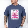 Breast Cancer Wings Shirt I Wear Pink In Memory Of My Mama Men's Comfort Colors T-Shirt Blue Jean Breast Cancer Wings Shirt I Wear Pink In Memory Of My Mama Men's Comfort Colors T-Shirt Blue Jean