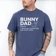 Bunny Dad Definition Rabbit Lover Men's Comfort Colors T-Shirt Blue Jean