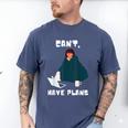 Can't Have Plans Introvert Staying Home Men's Comfort Colors T-Shirt Blue Jean Can't Have Plans Introvert Staying Home Men's Comfort Colors T-Shirt Blue Jean