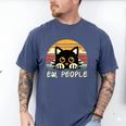 Cat Eww People Introvert Meme Women Men Kids Men's Comfort Colors T-Shirt Blue Jean Cat Eww People Introvert Meme Women Men Kids Men's Comfort Colors T-Shirt Blue Jean