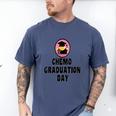 Chemo Graduation Day Victory Support Shirt Men's Comfort Colors T-Shirt Blue Jean