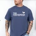 The Chicken Dad Pet Lover Tee Cute T-Shirt Men's Comfort Colors T-Shirt Blue Jean