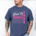 Class Of 1985 Reunion 85 Graduation Reunion 1985 Men's Comfort Colors T-Shirt Blue Jean