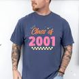 Class Of 2001 Meetup School Graduation Reunion Men's Comfort Colors T-Shirt Blue Jean
